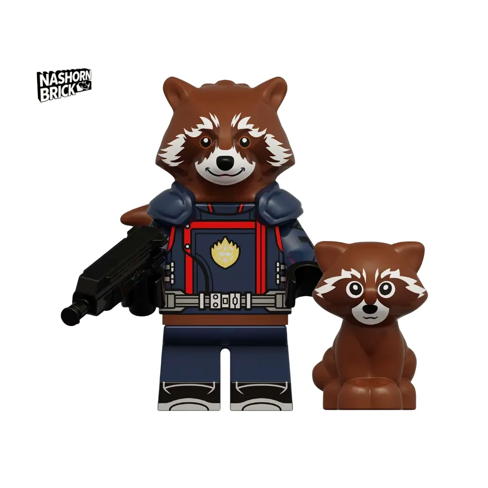 Rocket Raccoon Ravager Minifigur