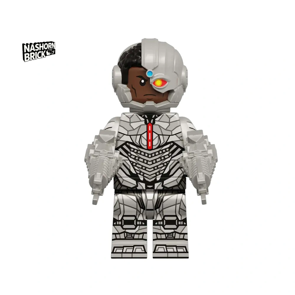 Cyborg Minifigur DCU 2