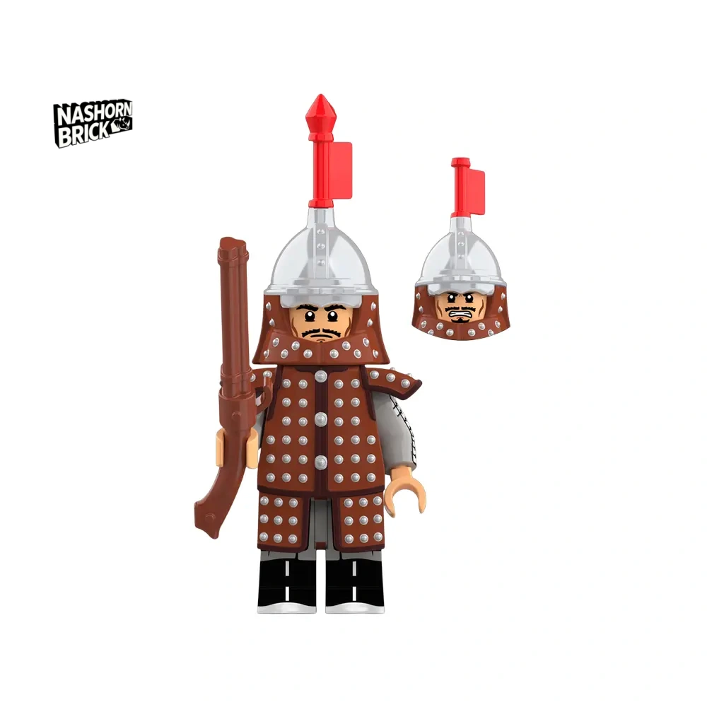 Medieval Ming Dynasty Soldier Neue Minifigur Arrival - Soldier