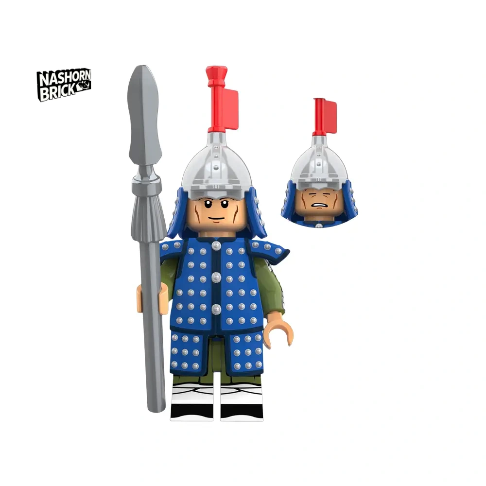 Medieval Ming Dynasty Soldier Minifigur #8 - Soldier