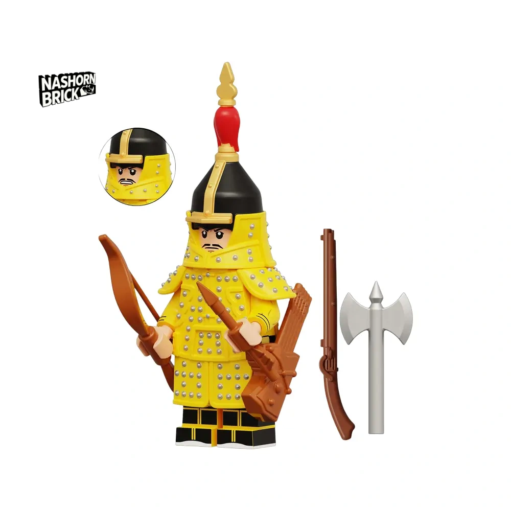 Plain Yellow Banner Custom-Minifigur