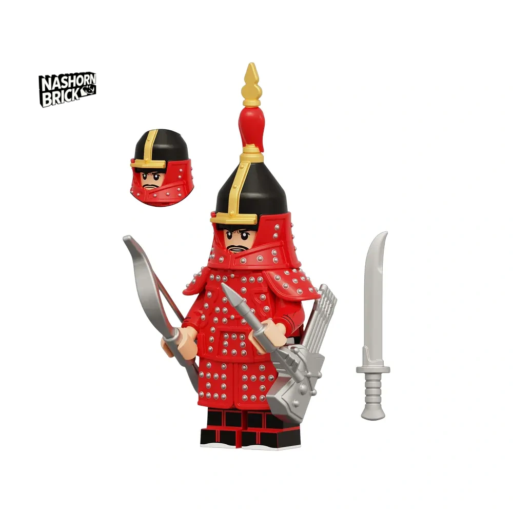 Plain Red Banner Custom-Minifigur