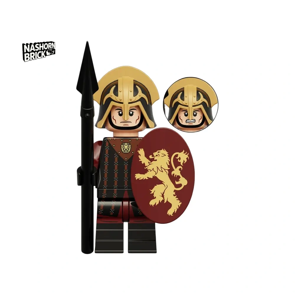 Medieval Lannister Guard Minifigur - Soldier