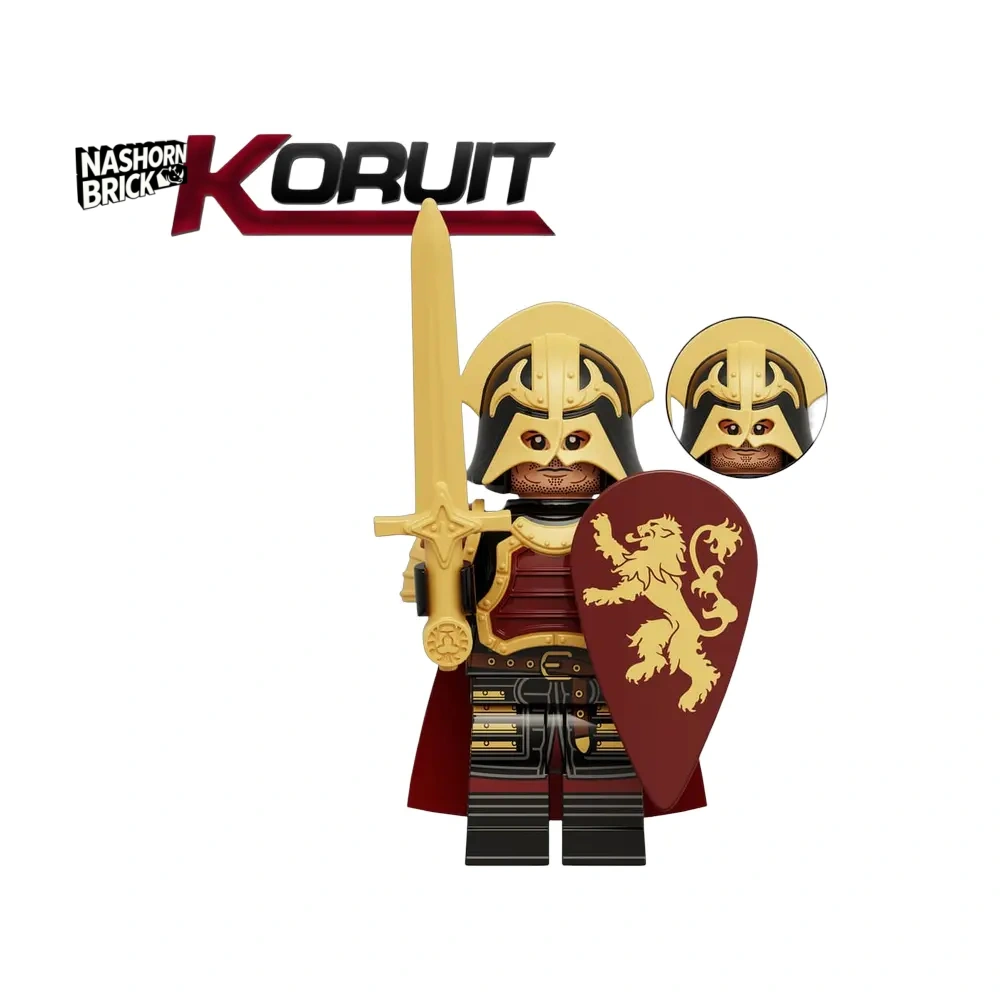 Medieval Lannister Guard Custom-Minifigur - Soldier