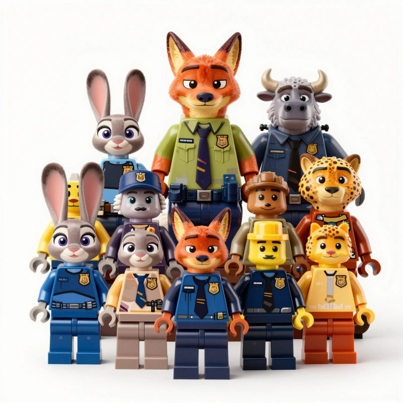 Zoomania minifigur