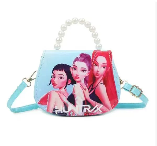 New children's bag witch hunter girl group change bag kpop anime cute storage bag messenger bag