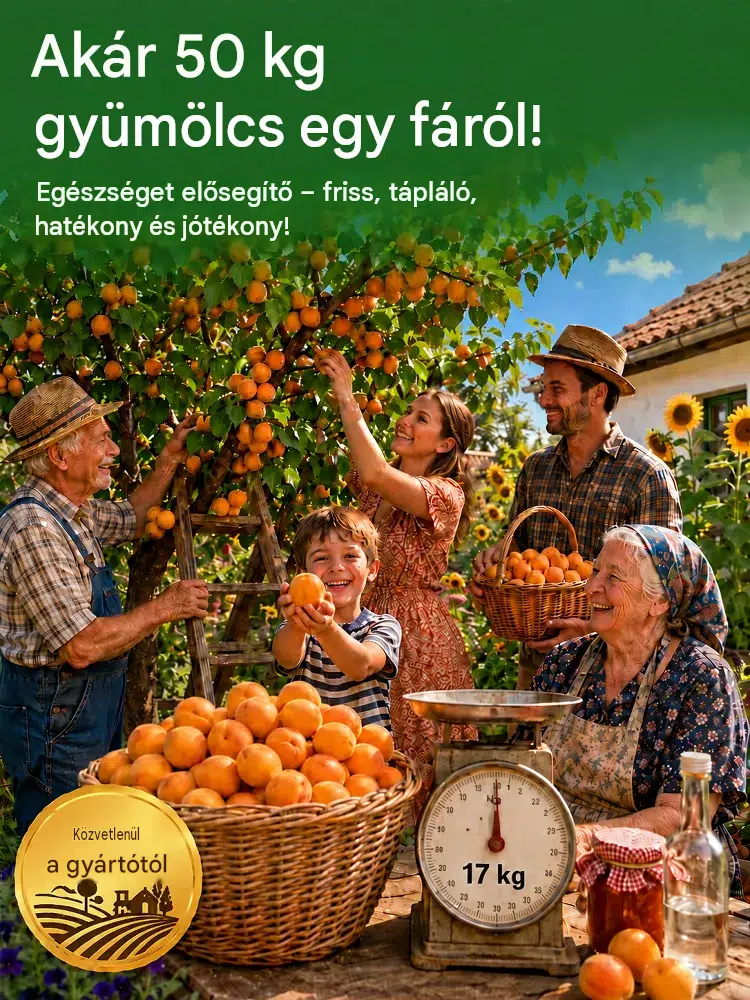 Szuperédes és lédús királyi sárgabarackmagok