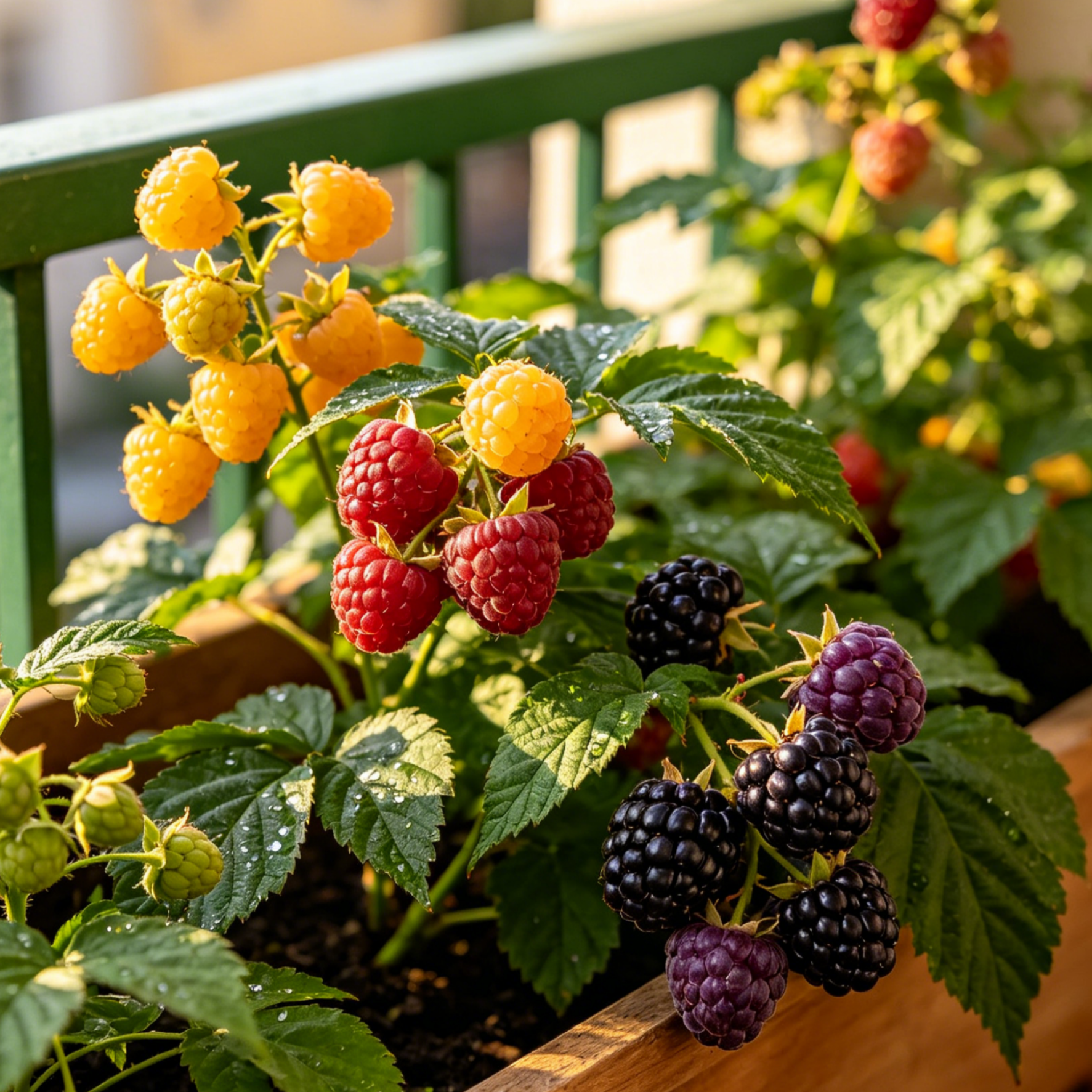 🍓🌱 Termessze saját málnáját — friss, édes és szüretre kész gyümölcsök