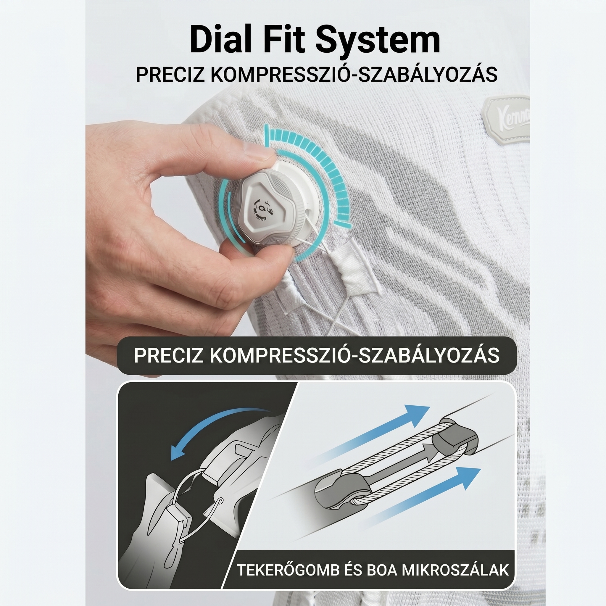 🚀 PRO-FIXTM Prémium Térdrögzítő – Személyre Szabott Stabilitás egyetlen tekeréssel