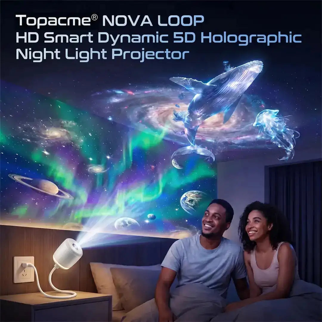 Topacme® Éjszakai fényprojektor