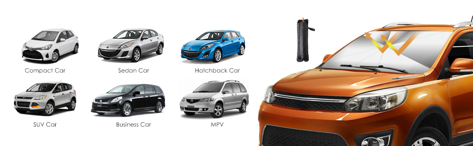 Car Windshield Sun Shade Umbrella