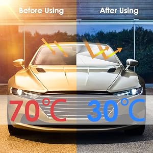 Car Windshield Sun Shade Umbrella