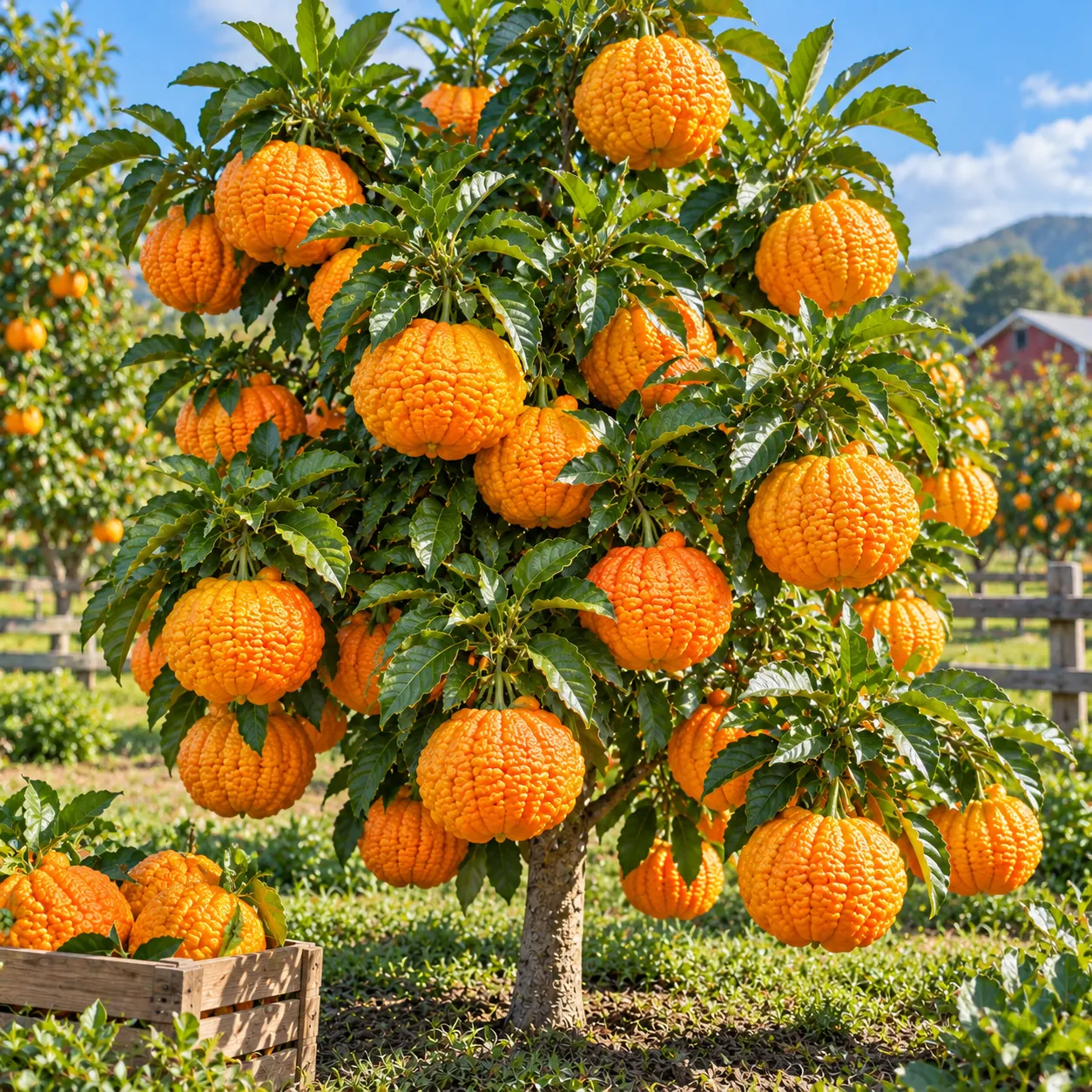 🎃 Semena vzácné obří oranžové dýně 🌳