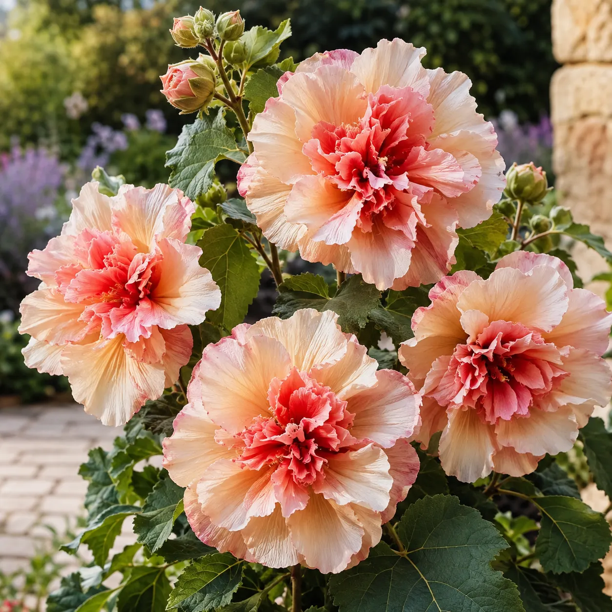 🌸 Semena vzácných květin „Gem“ s řasenými okvětními lístky – velké, vrstvené květy, které ozdobí elegantní zahrady i terasy
