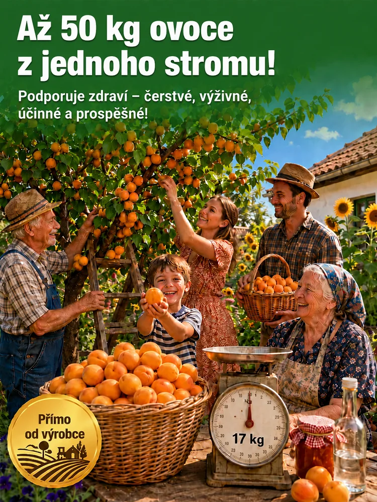 Super sladká a šťavnatá semínka meruňky královské