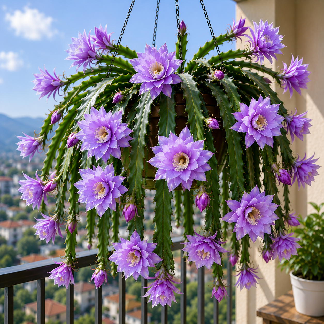 💫 Vzácny kaktus orchidey Epiphyllum 🌸 Vzácny kvet, ktorý každý obdivuje