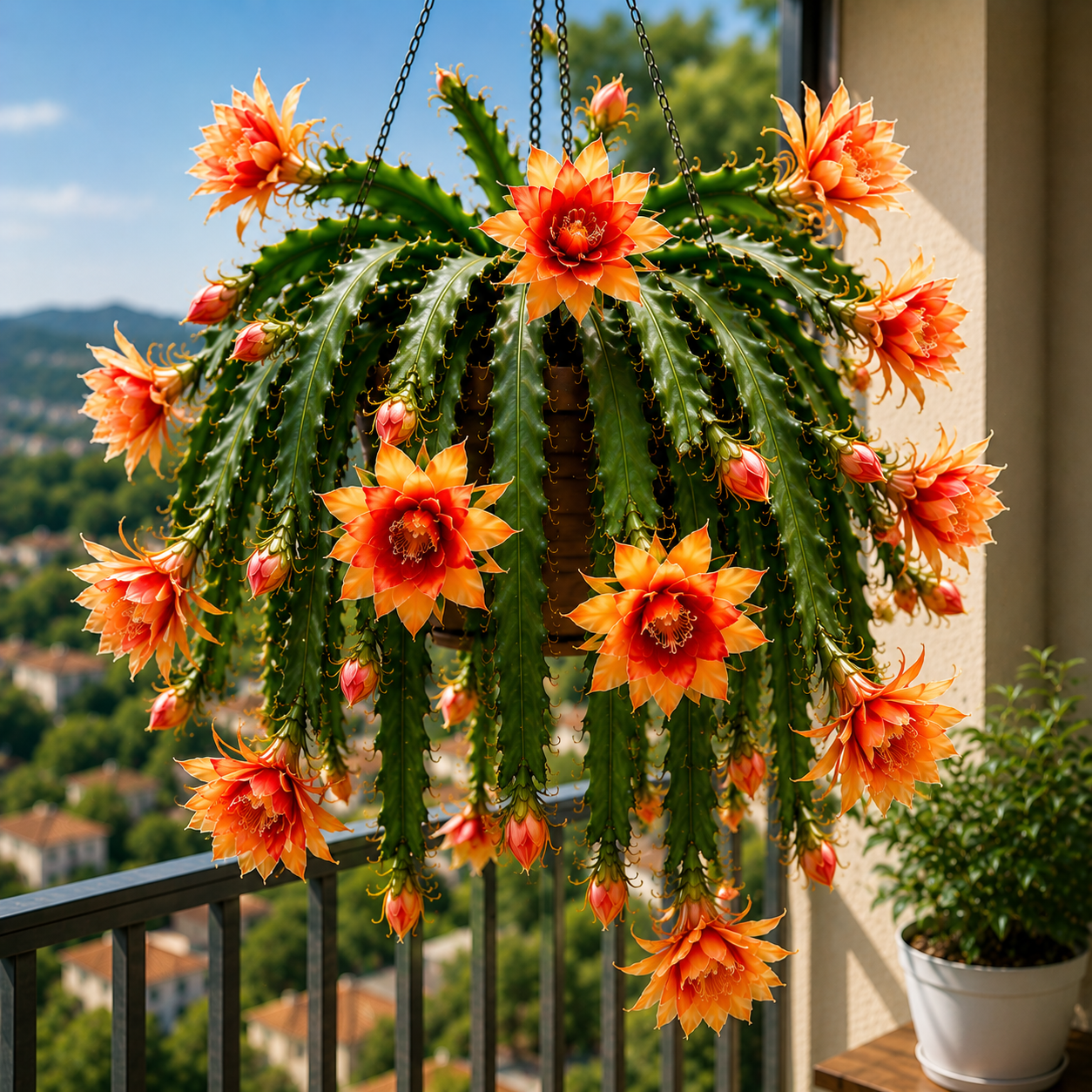 💫 Vzácny kaktus orchidey Epiphyllum 🌸 Vzácny kvet, ktorý každý obdivuje
