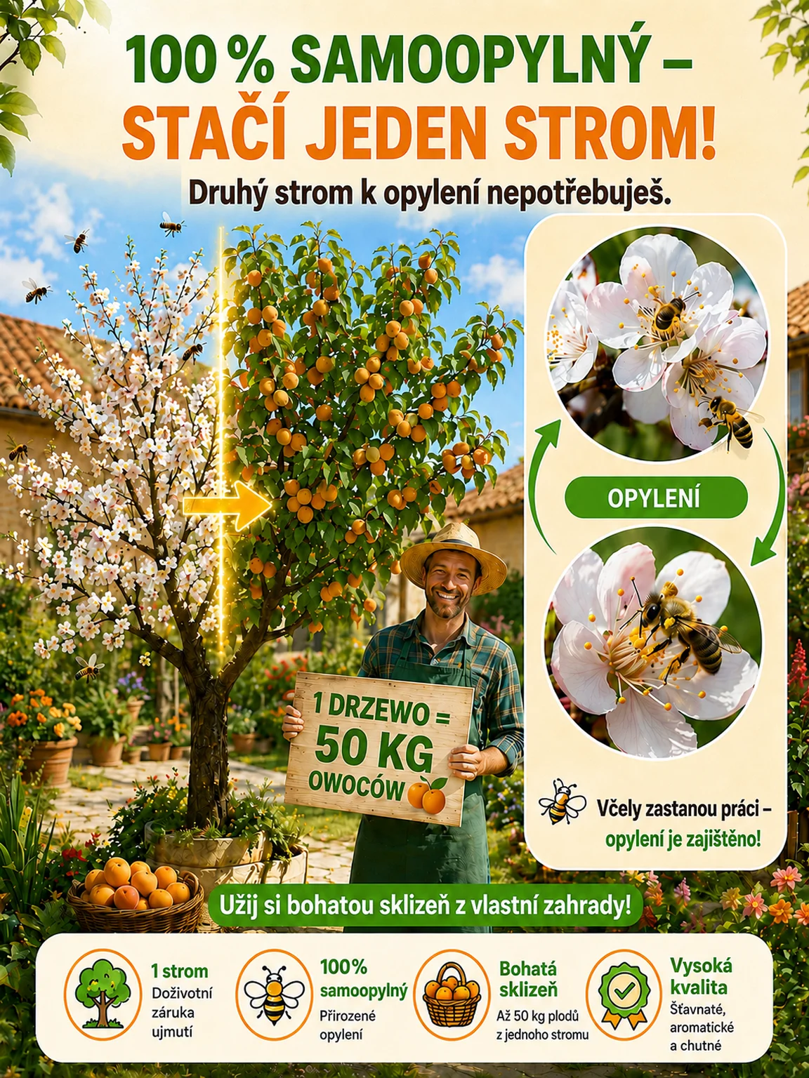 Super sladká a šťavnatá semínka meruňky královské