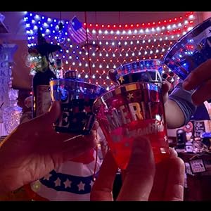 flag light party