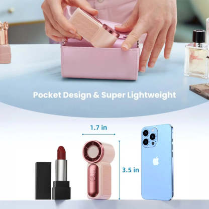 Smart LED Portable Fan