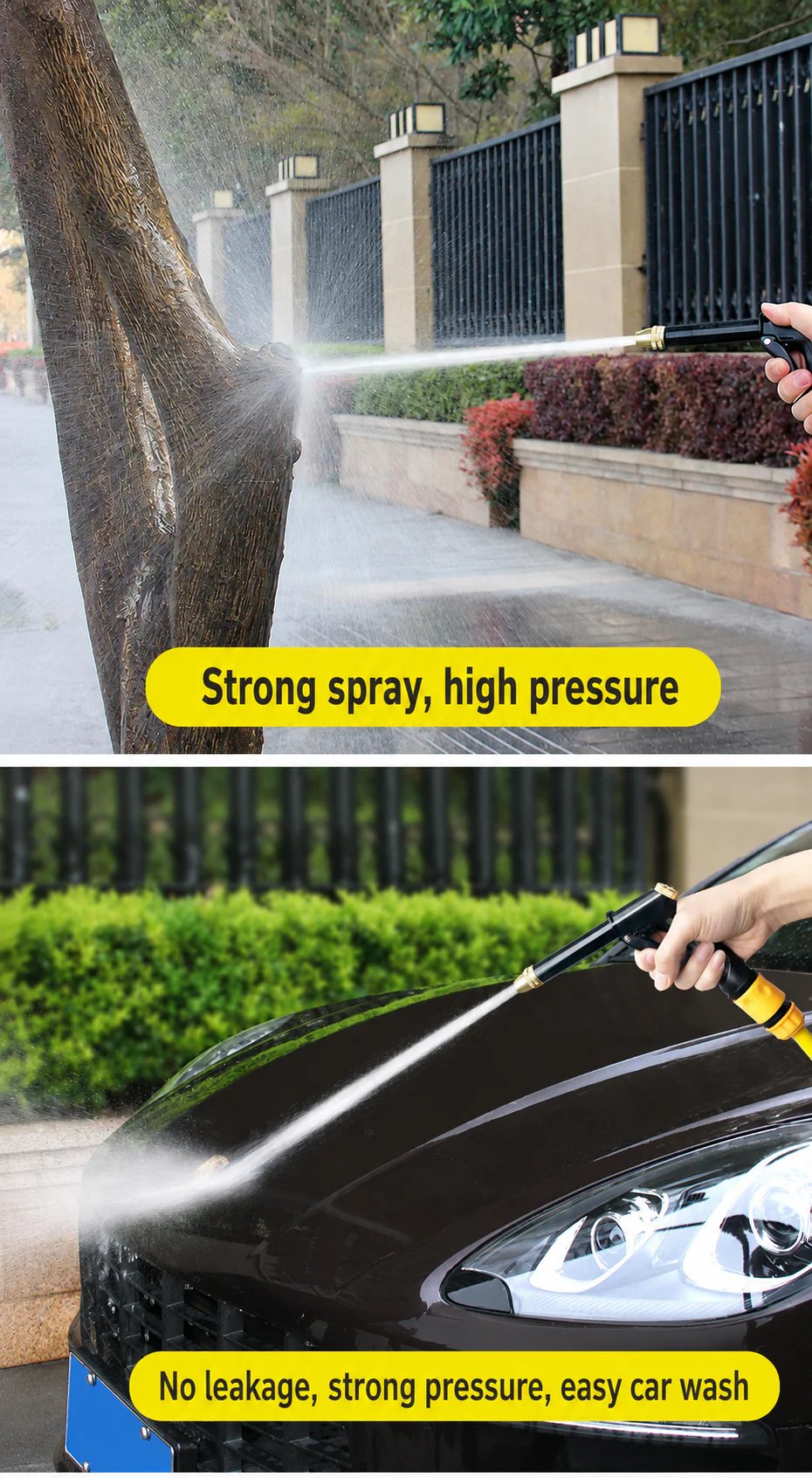 Adjustable spray modes