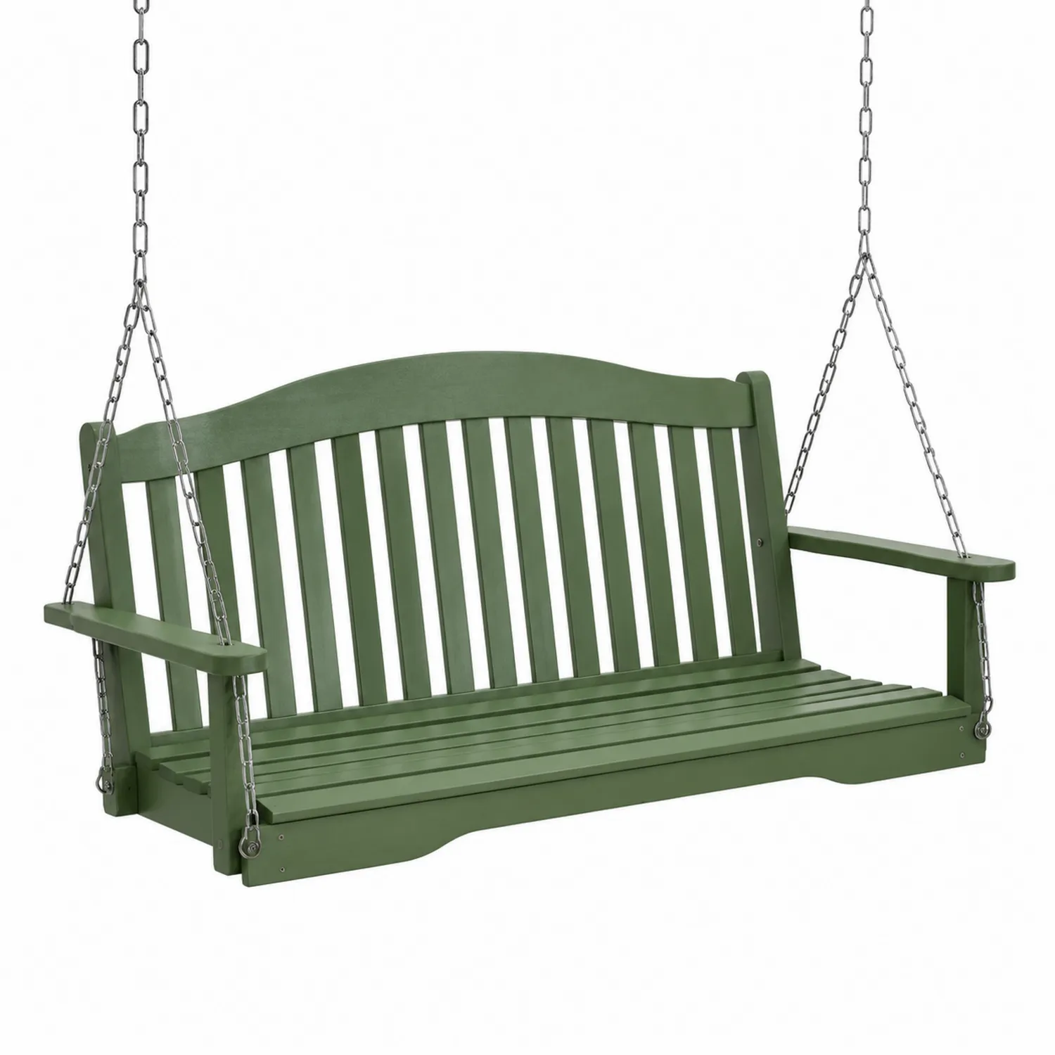 Holzschaukel Grün 120cm-Belleatelierco