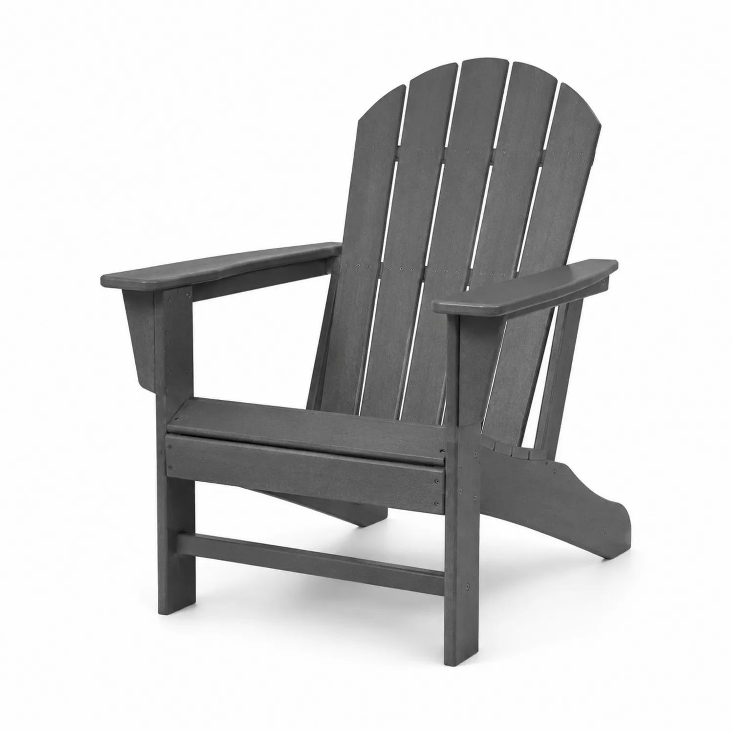 Adirondack Stuhl Polyethylen in Anthrazit-Belleatelierco