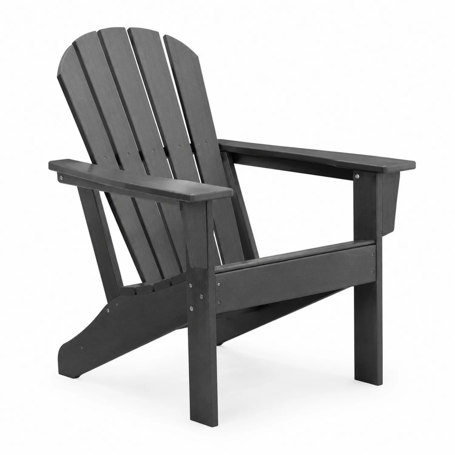 Adirondack-Stuhl Holz Grau-Belleatelierco