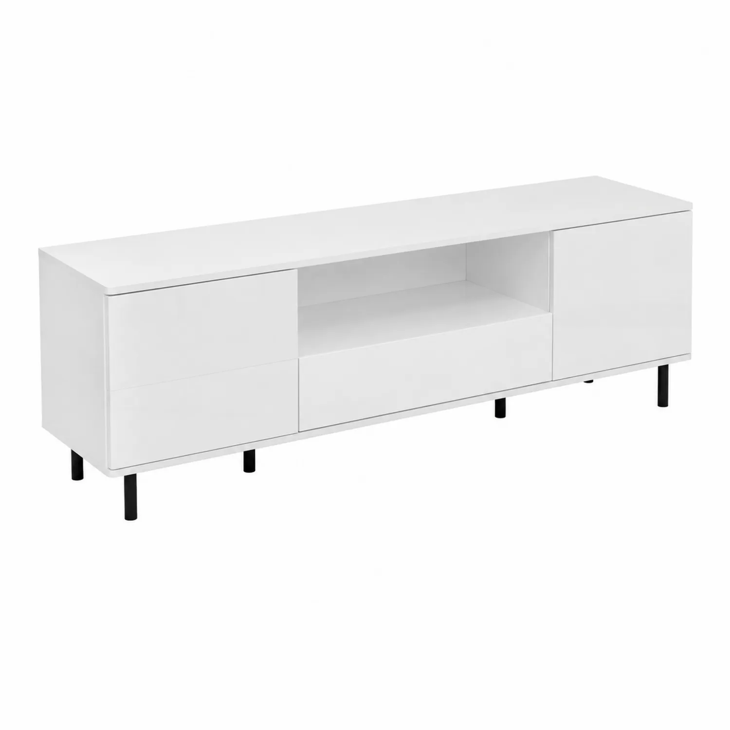TV-Schrank Weiß Holzwerkstoff 180x45x40 cm