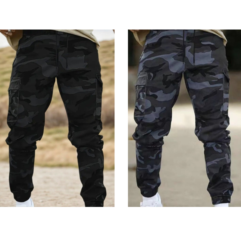 Men’s Tactical Cargo Trousers with Multi
