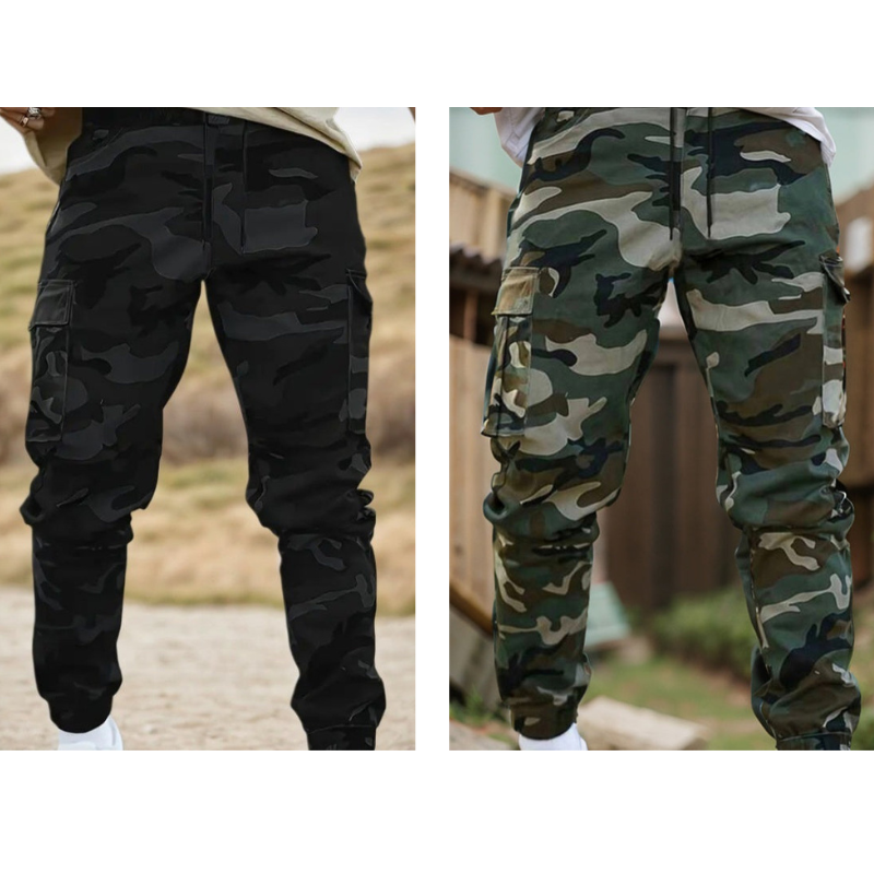 Men’s Tactical Cargo Trousers with Multi