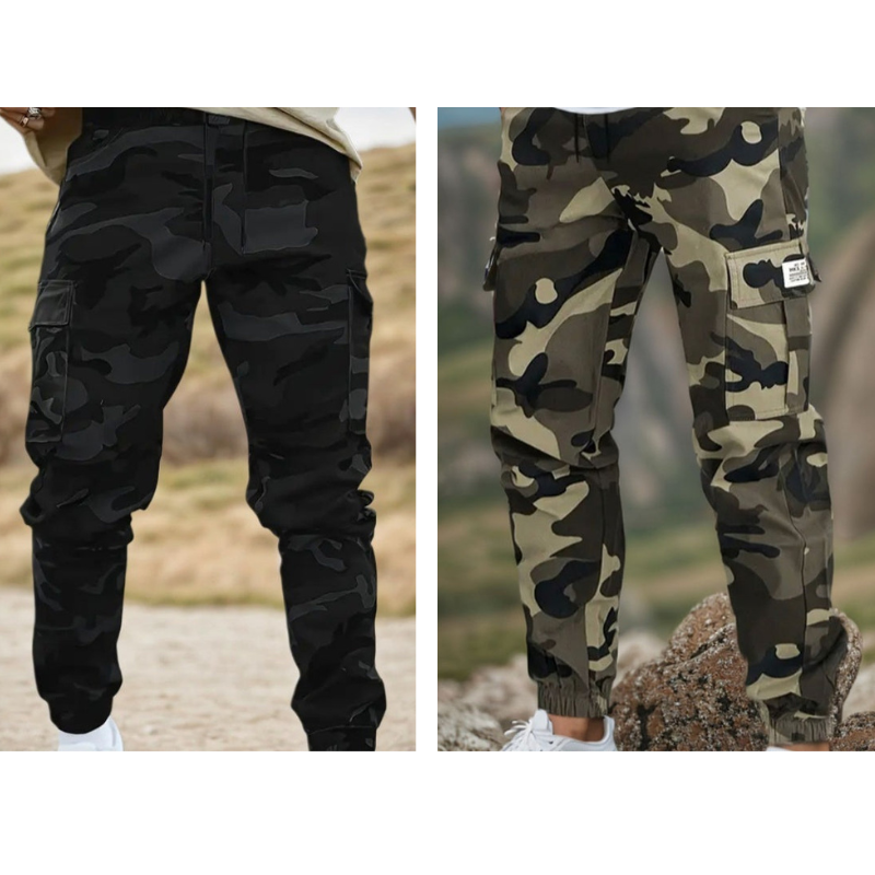 Men’s Tactical Cargo Trousers with Multi