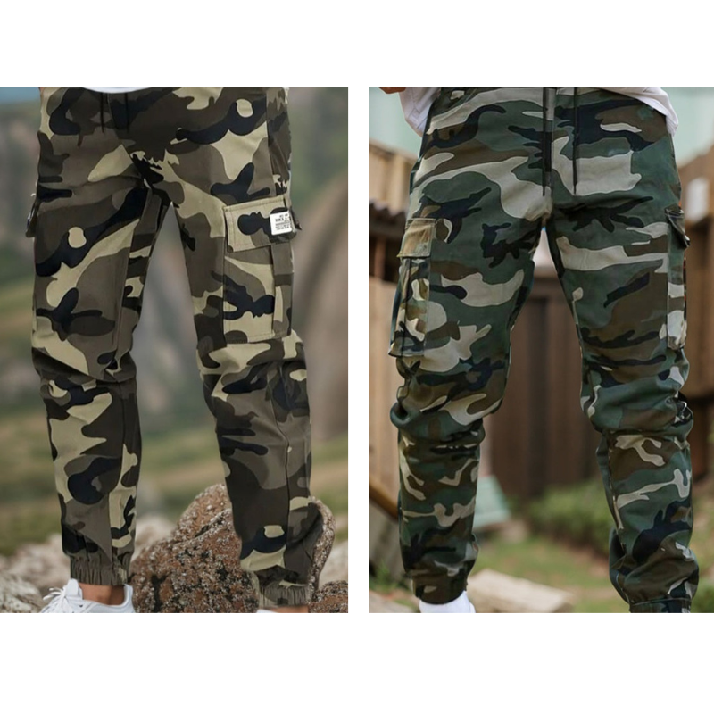 Men’s Tactical Cargo Trousers with Multi