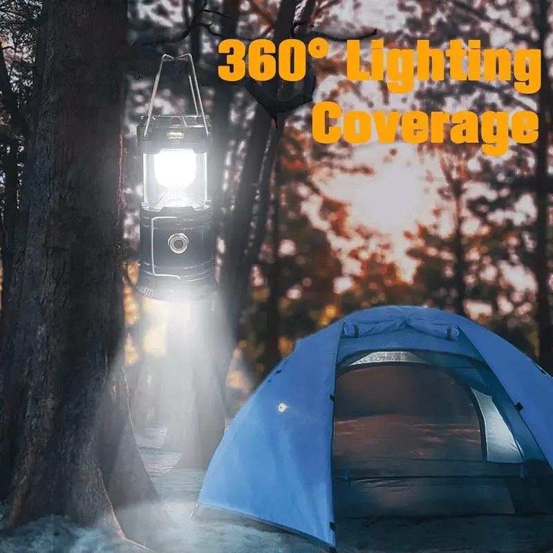 Collapsible LED Camping Lanterns Lightweight  Solar