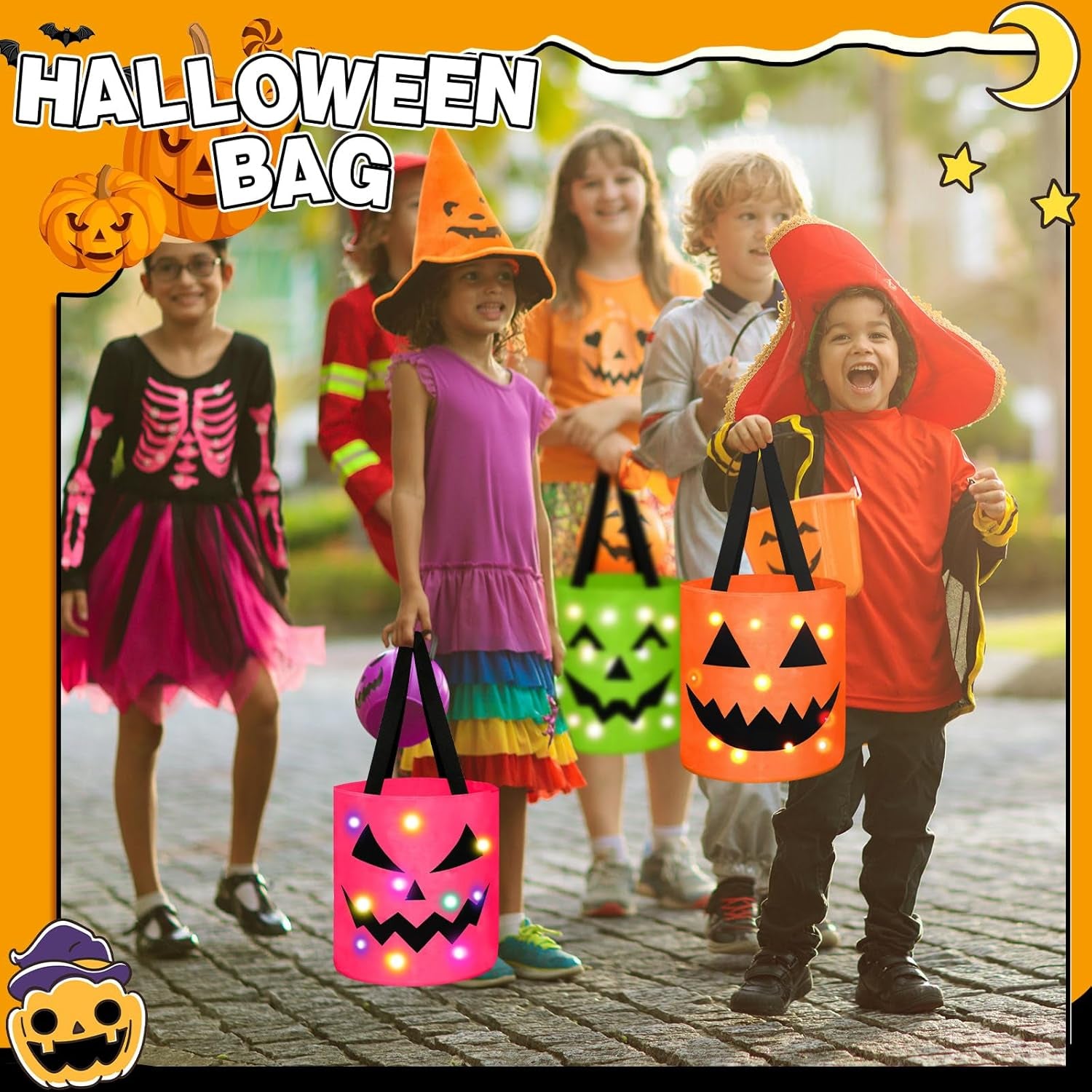 🎃 Spooky Deal Alert: Halloween Candy Bucket Set! 👻