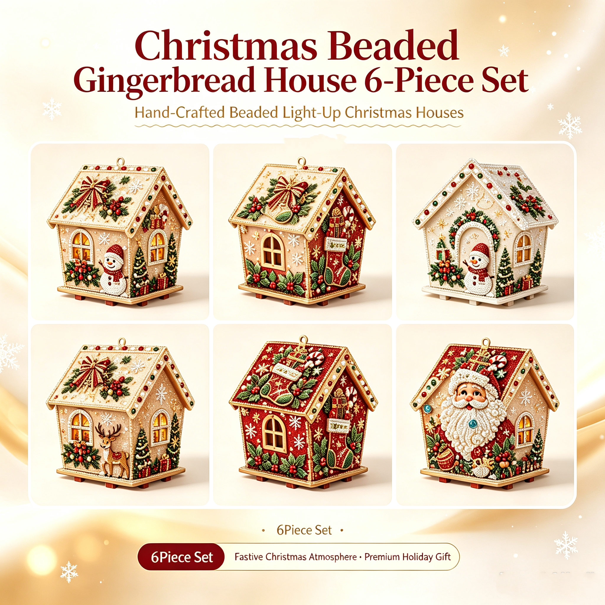 Orfolia DIY Pearl Art - Christmas Collection