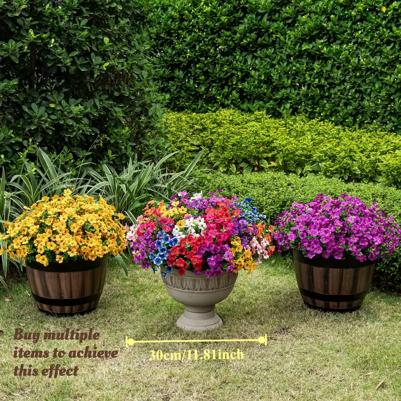 🔥LAST DAY | Limited‑Time 50% OFF 🎃 In Stock Now! 🍂 | 36-Pack Multi-Colored Artificial Flowers