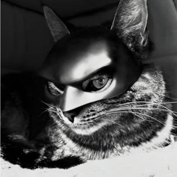 🎁SELLING FAST! 🔥 70K+ SOLD -🎭🐱 Black Bat Cat Mask