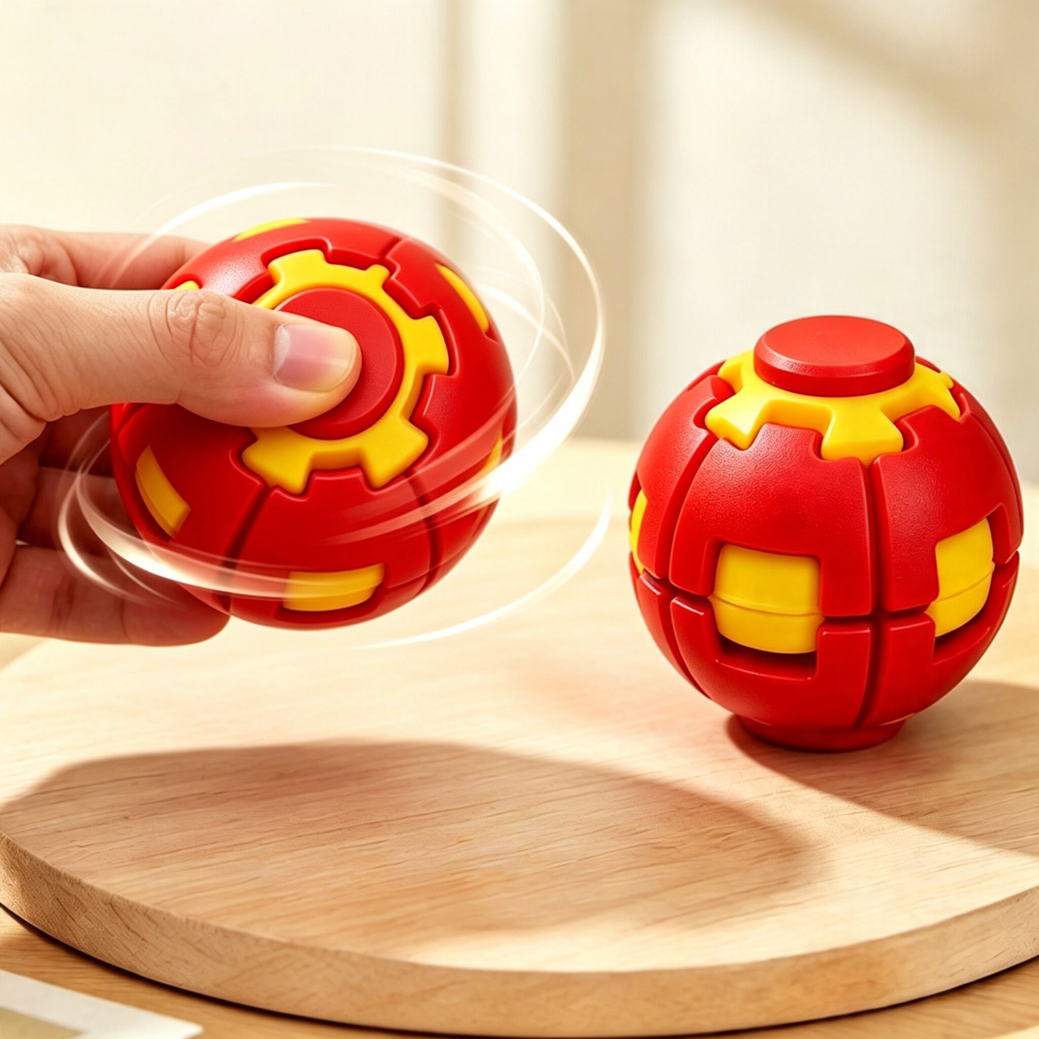 3D Printed Rotating Stress Ball 🎱