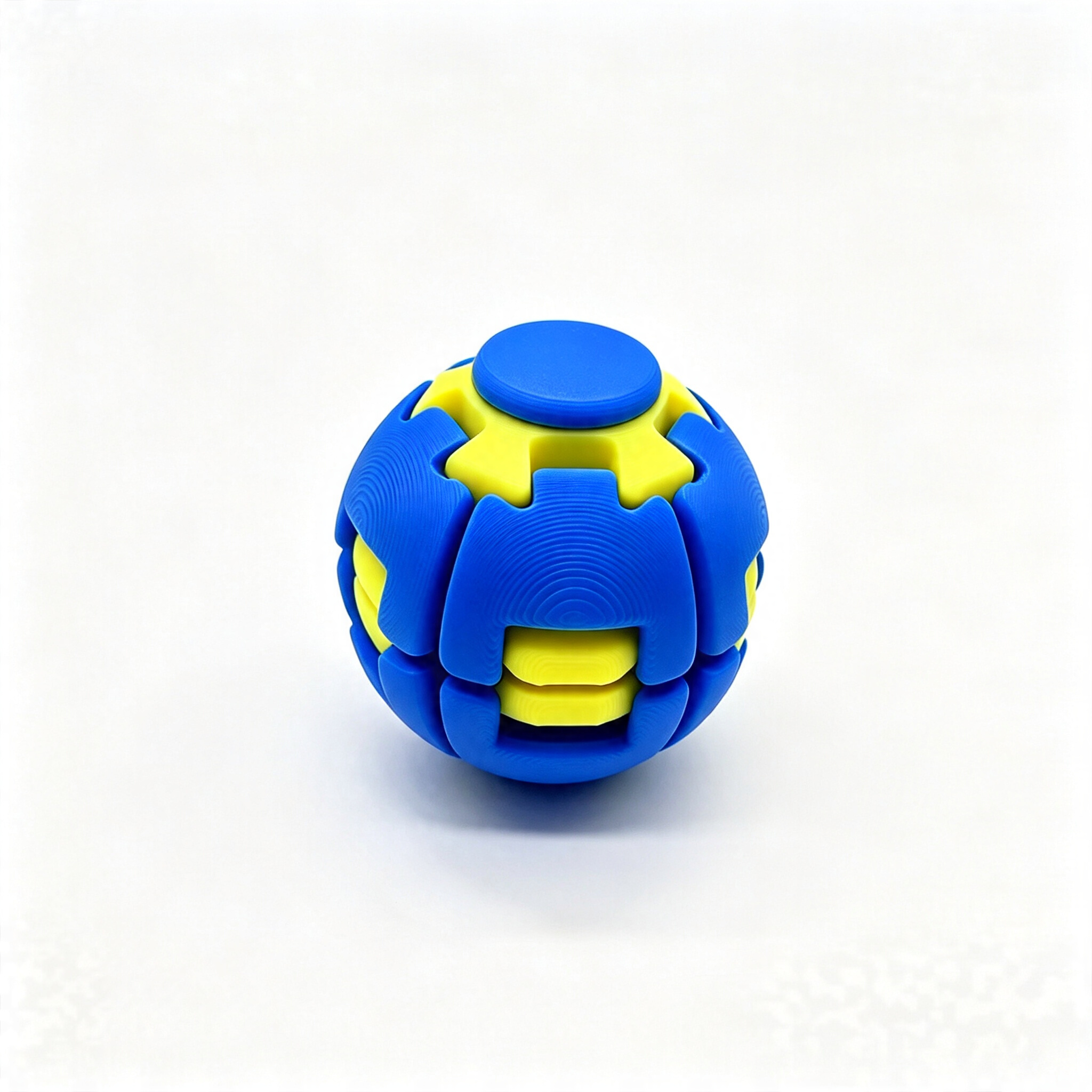 3D Printed Rotating Stress Ball 🎱
