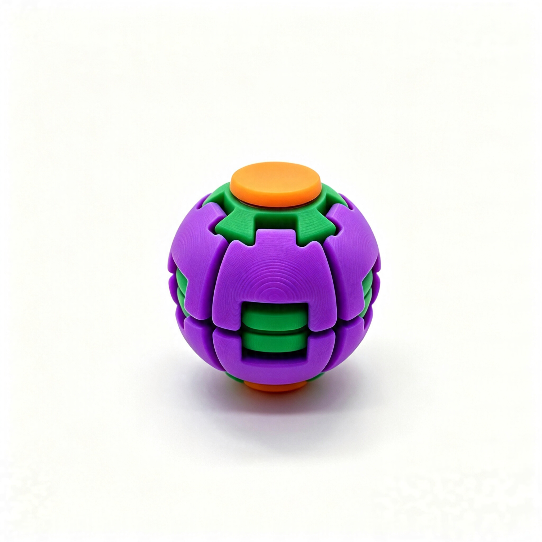 3D Printed Rotating Stress Ball 🎱