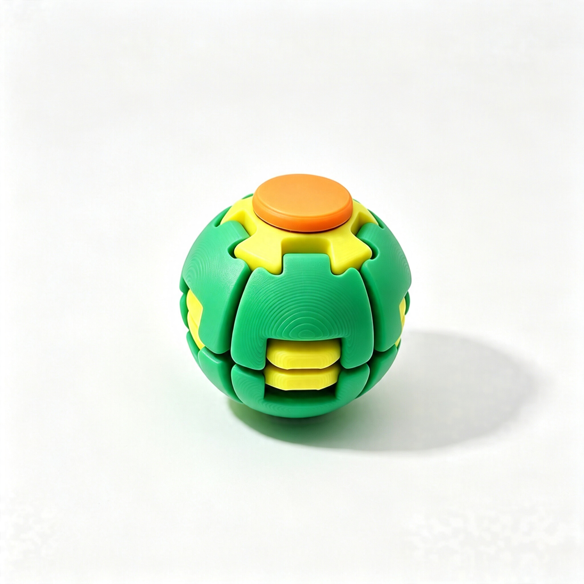 3D Printed Rotating Stress Ball 🎱
