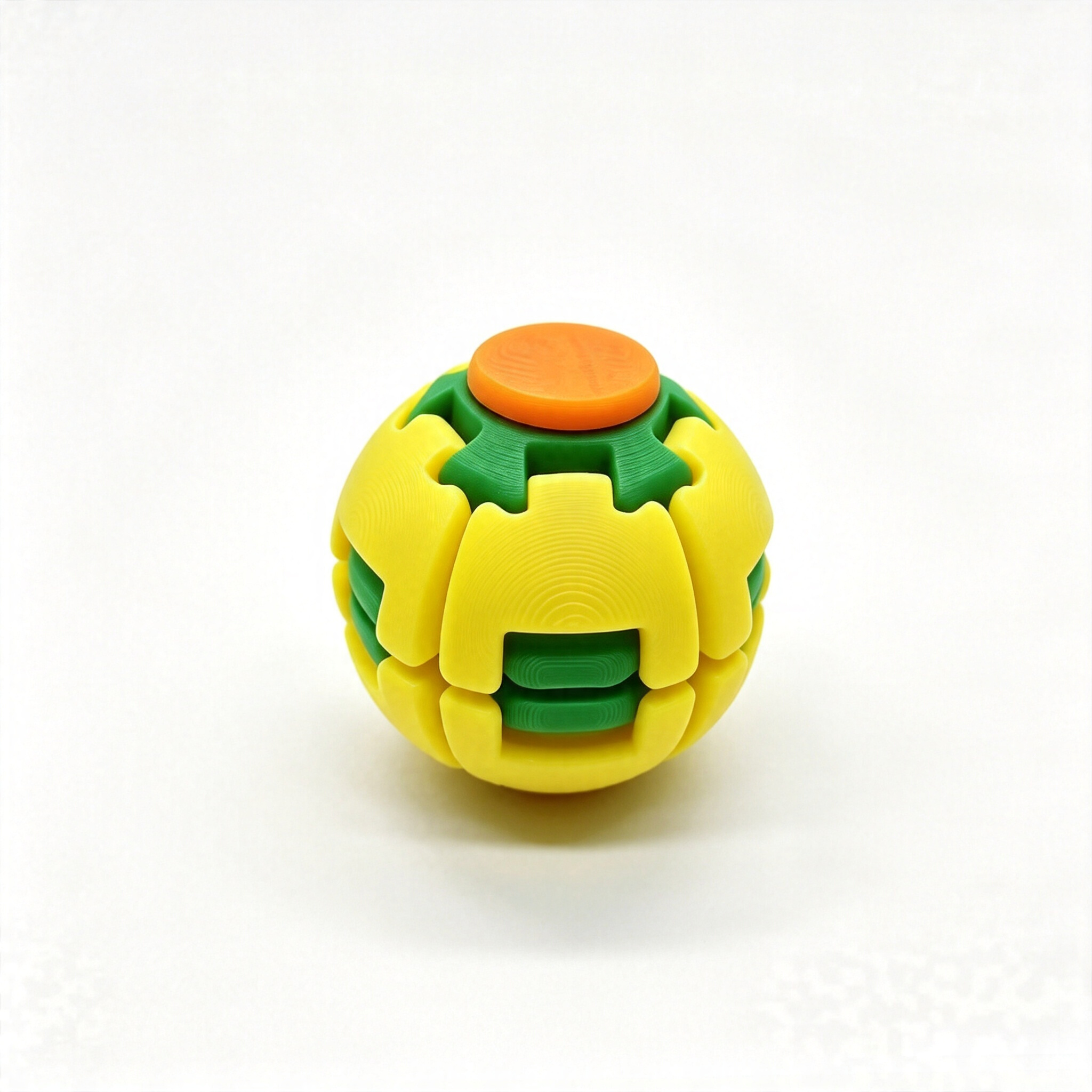 3D Printed Rotating Stress Ball 🎱