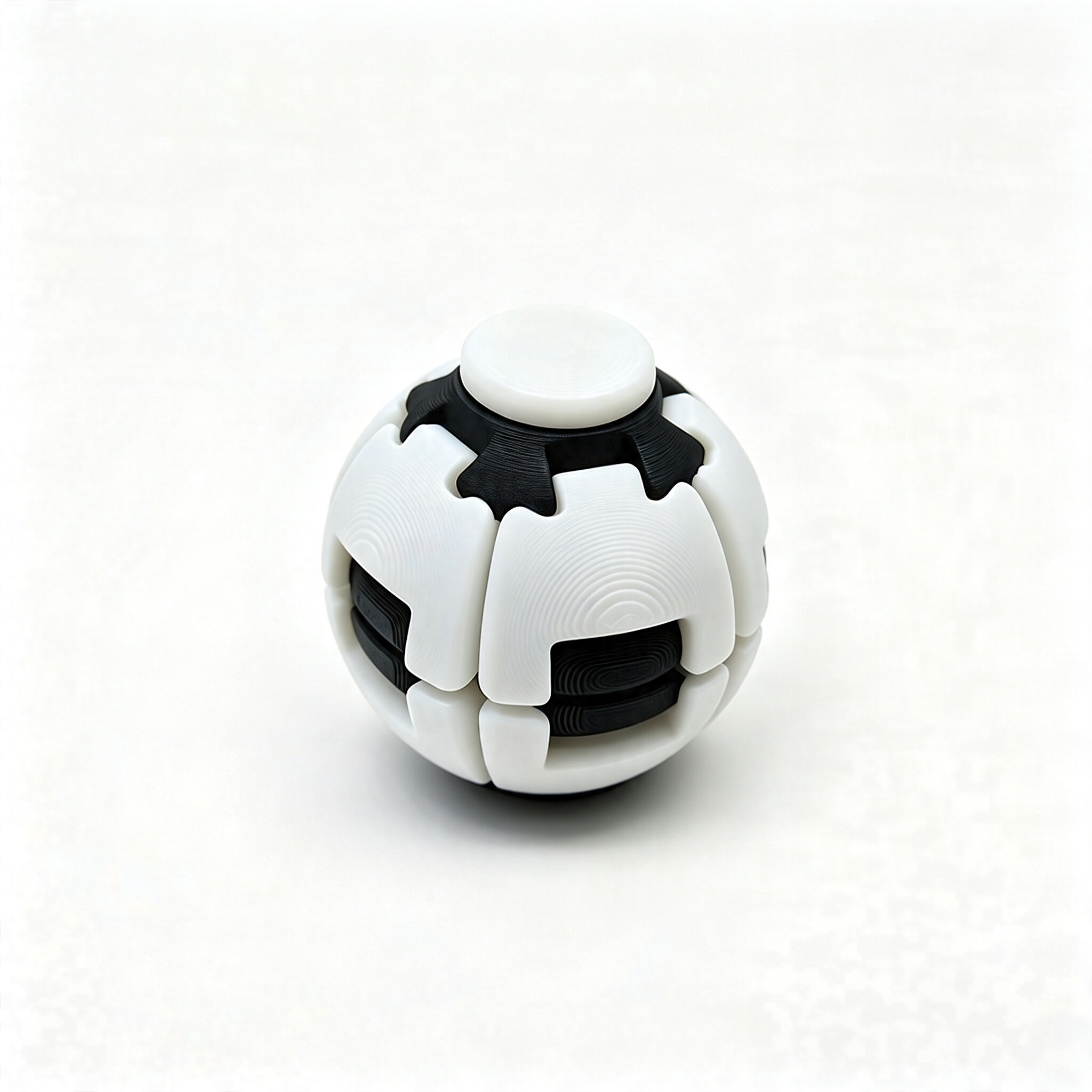 3D Printed Rotating Stress Ball 🎱