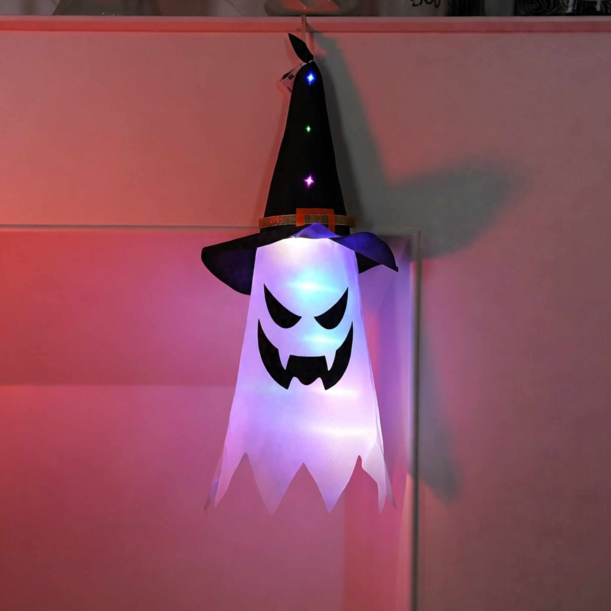 Floating Glowing Ghosts, Instant Halloween Spooky Vibe