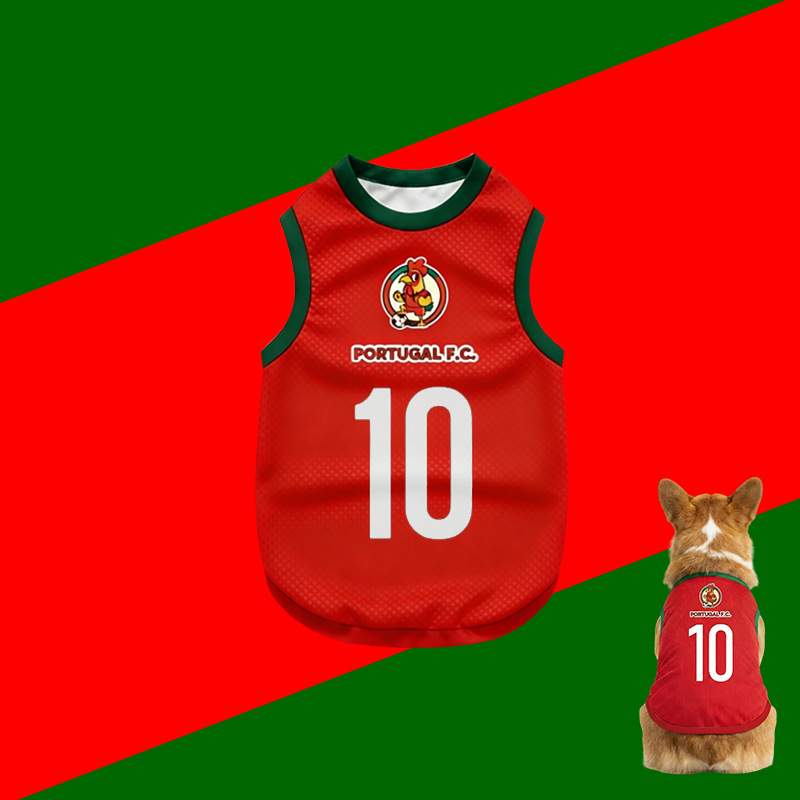 2026 World Cup Pet Soccer Jersey for Dogs & Cats, All Sizes