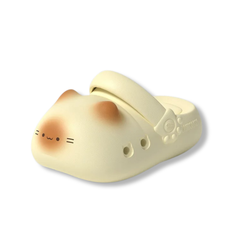 Cat Clogs with Paw Print