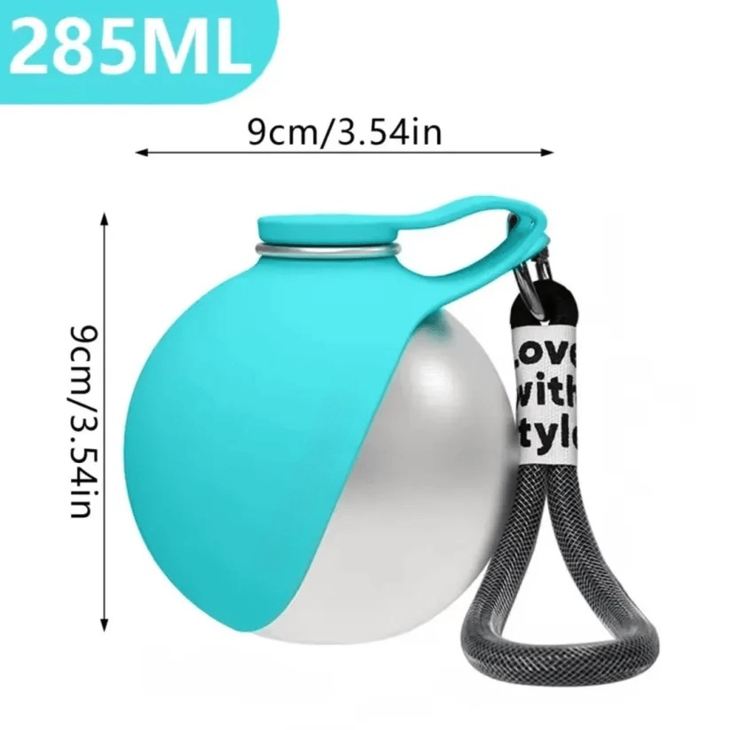 Portable 2-in-1 bottle-Dog travel water bottle-purrpetclean