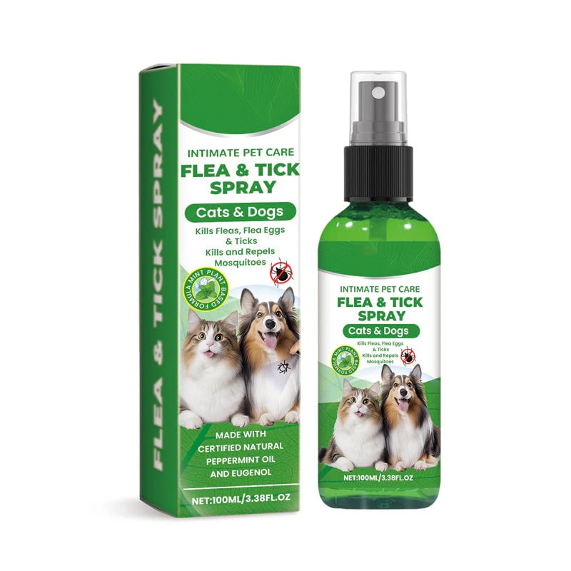 🐶🐱Natural Flea & Tick Spray for Dogs and Cats-purrpetclean