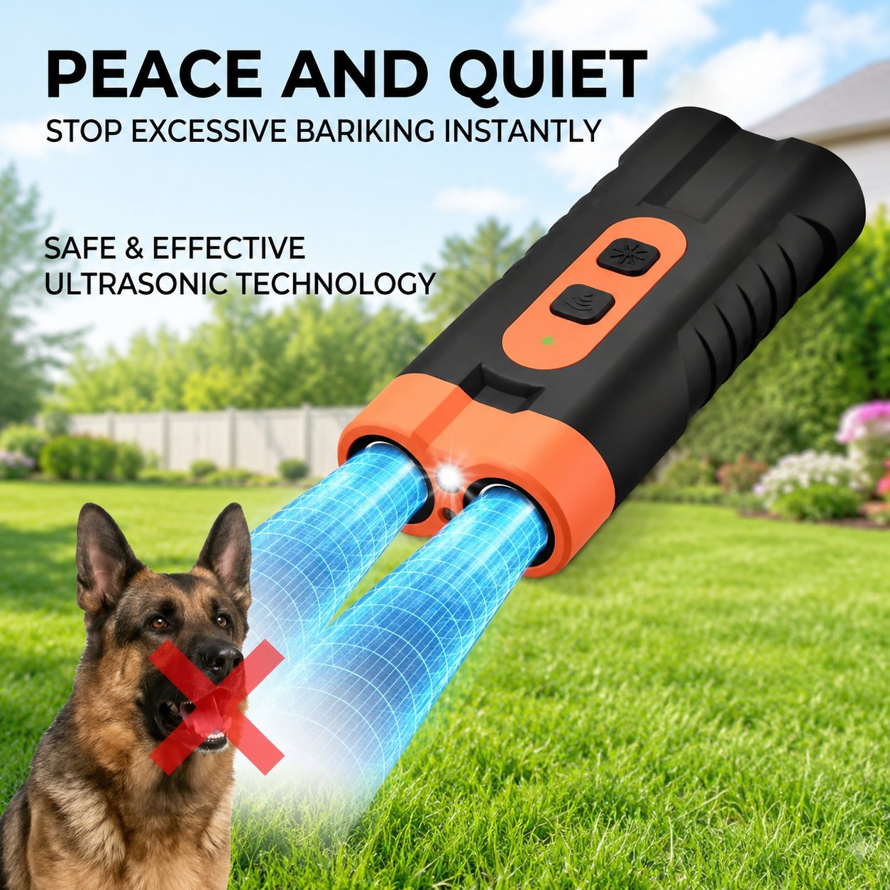 🔥Hot sale 49%- 🐶Ultrasonic Dog Bark Control & Training Device-purrpetclean